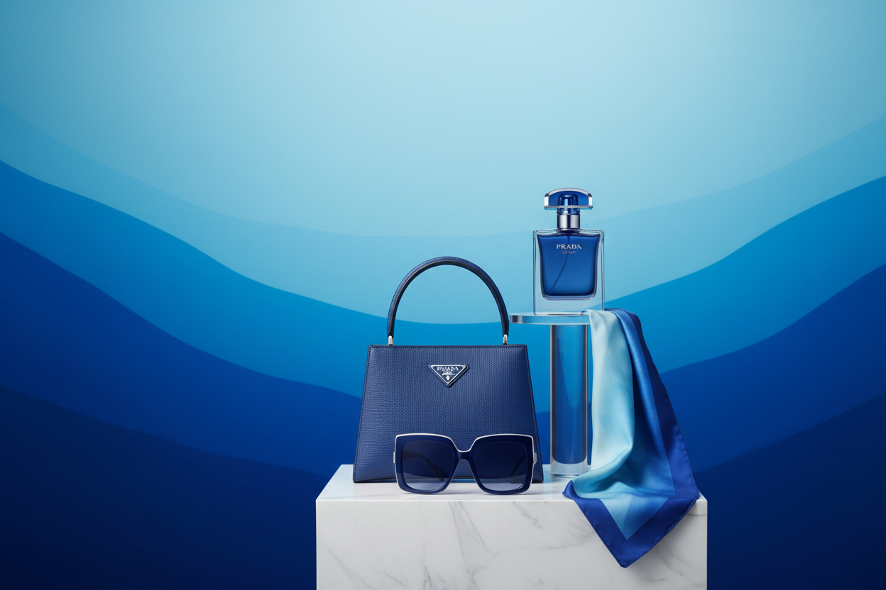 "inspired" by Prada ocean blue